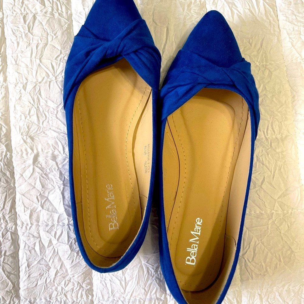 Bella Marie Women's Royal Blue Loafers